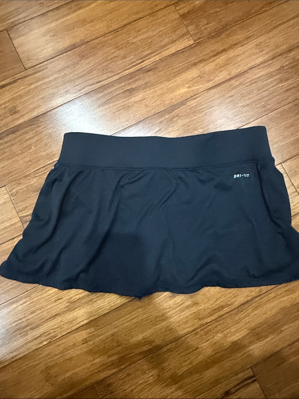 Nike Black Women's Athletic Skort with Swoosh - Picture 4 of 4